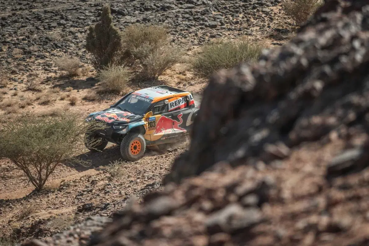 Dakar 2025. T4, Al Ula, Marathon, « Michelangelo » Sanders e Prince Al Rajhi [VIDEO] (27)