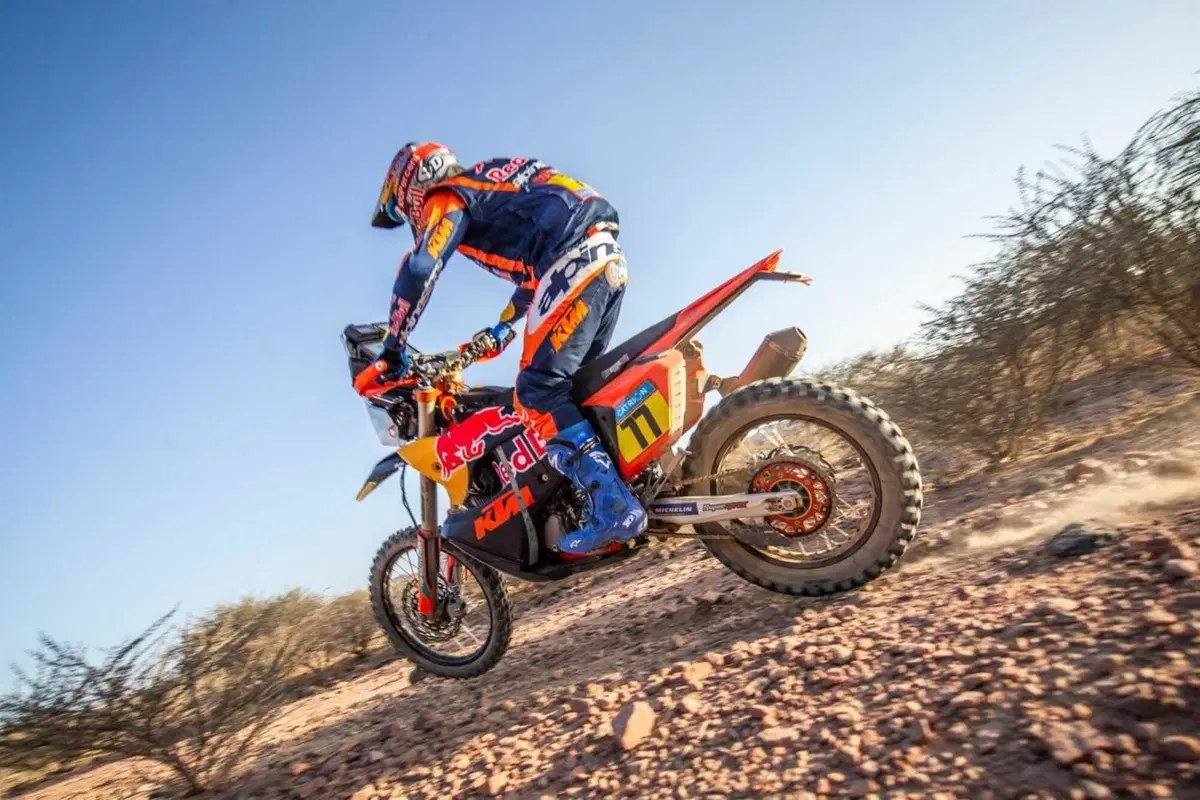 Dakar 2025. T4, Al Ula, Marathon, « Michelangelo » Sanders e Prince Al Rajhi [VIDEO] (32)