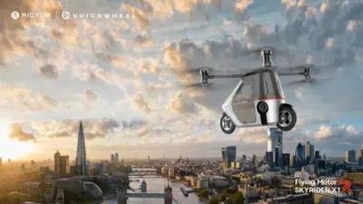 Rictor Skyrider X1: ci mancava il monopattino volante!