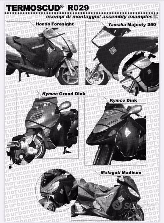 Copertina termica originale Tucano R029 per Kymco Tucano Urbano (2)