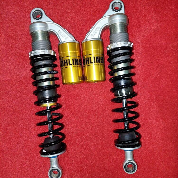 HD 141 OHLINS 611/S008 2 x AMMORTIZZATORE HARLEY S Öhlins