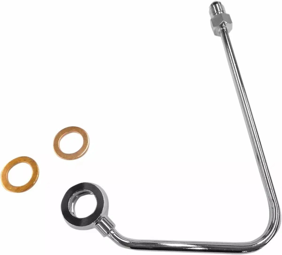 Tubo Adattatore cromato per tubo freno anteriore S 