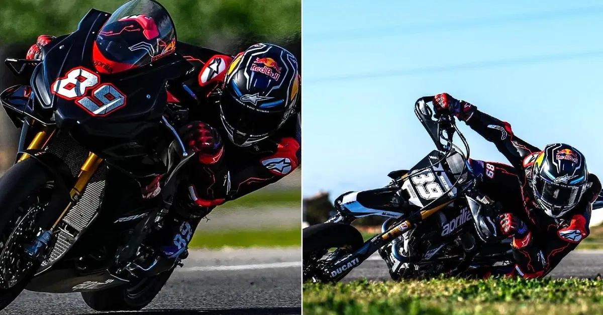 MotoGP 2025. Nel garage di Jorge Martin ci sono due Aprilia? Intanto su Marco Bezzecchi: "Non &egrave; stato il mio migliore amico" [GALLERY]