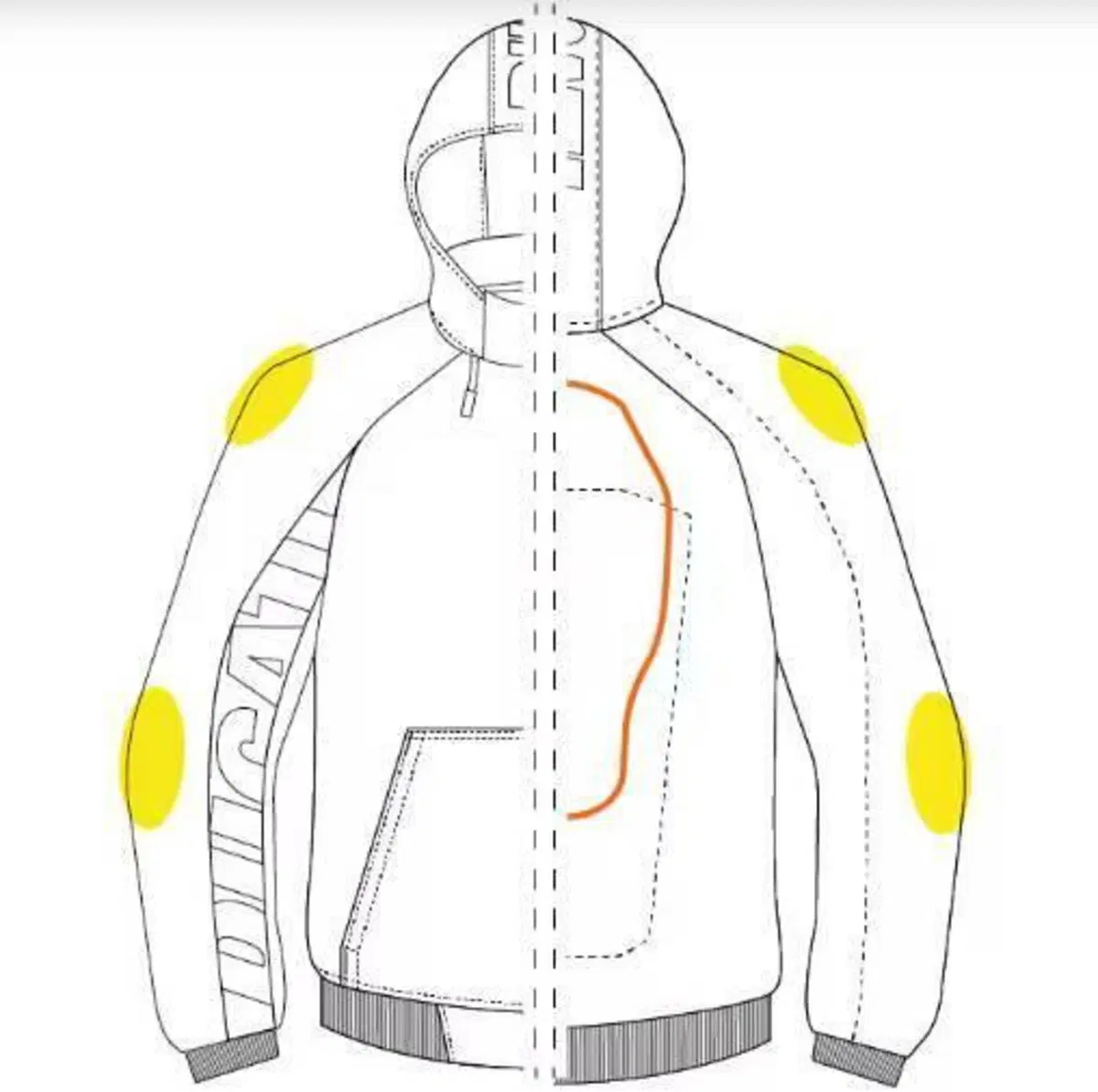 Ducati Jargon - Felpa da moto (3)