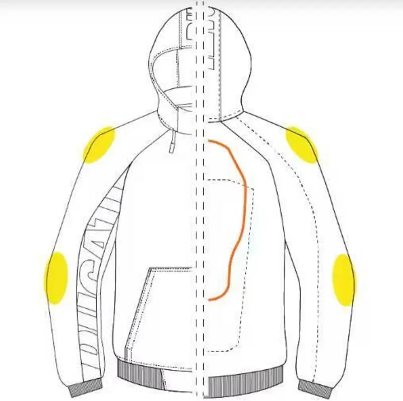 Ducati Jargon - Felpa da moto (3)