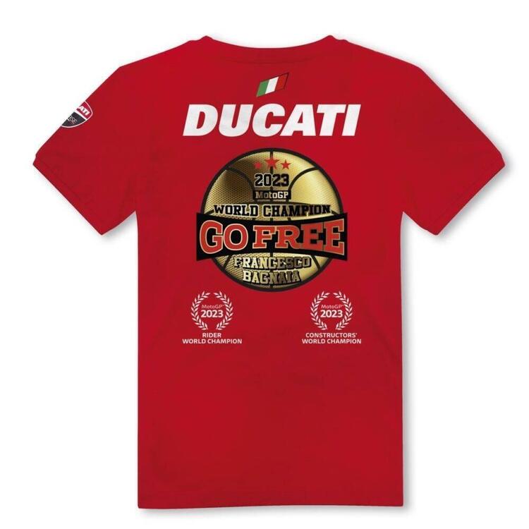 T-shirt celebrativa GP 2023 Bagnaia Ducati (2)