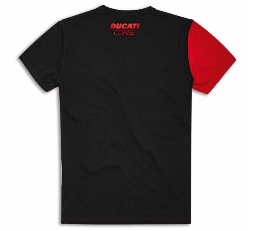 T-shirt Ducati Corse Speed ​​in rosso/nero (2)