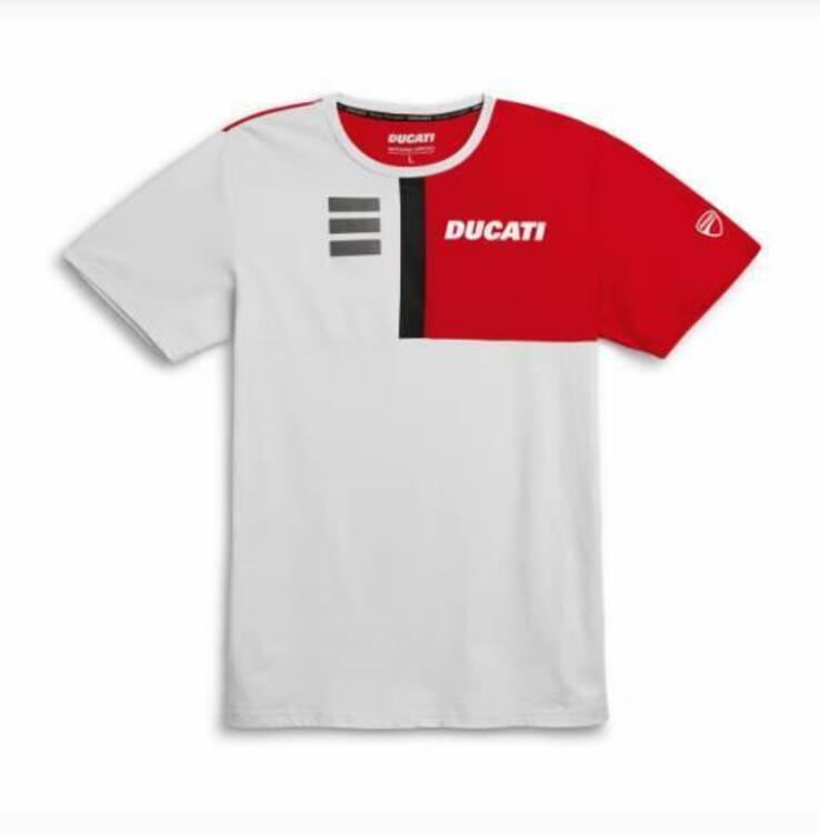 Ducati Explorer - T-shirt bianco/rosso