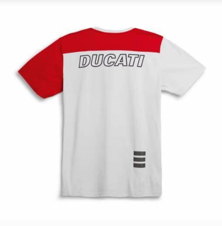 Ducati Explorer - T-shirt bianco/rosso (2)