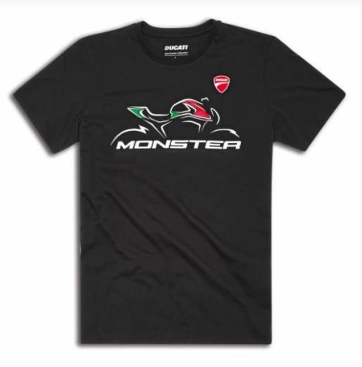 Monster Sketch - T-shirt Ducati