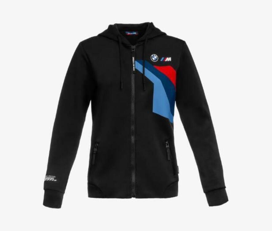 Felpa con cappuccio e zip BMW Motorsport Donna