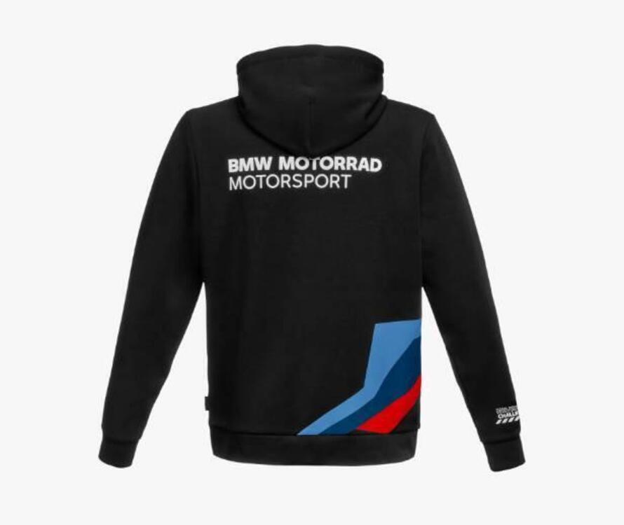 Felpa con cappuccio e zip BMW Motorsport Uomo (2)