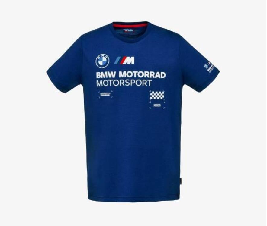 T-shirt BMW M Motorsport Blu Uomo