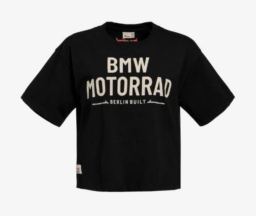 T-Shirt BMW Berlin Built Nero Donna