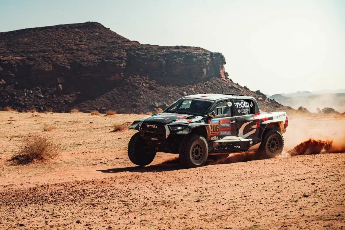 Dakar 2025. T9. Sanders, KTM, resiste, Al Rajhi, Toyota, passa al comando [VIDEO] (27)