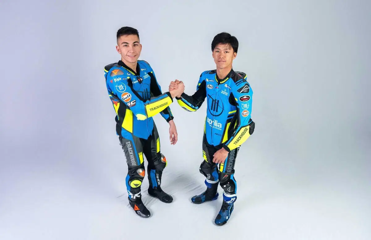Aprilia Trackhouse 2025, nuova livrea (5)