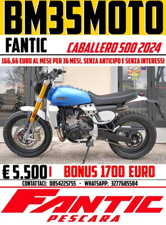 Fantic Motor Caballero 500 Scrambler (2024)