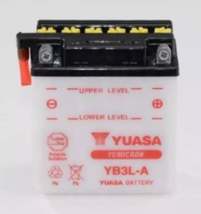 BATTERIA YUASA YB3L-A