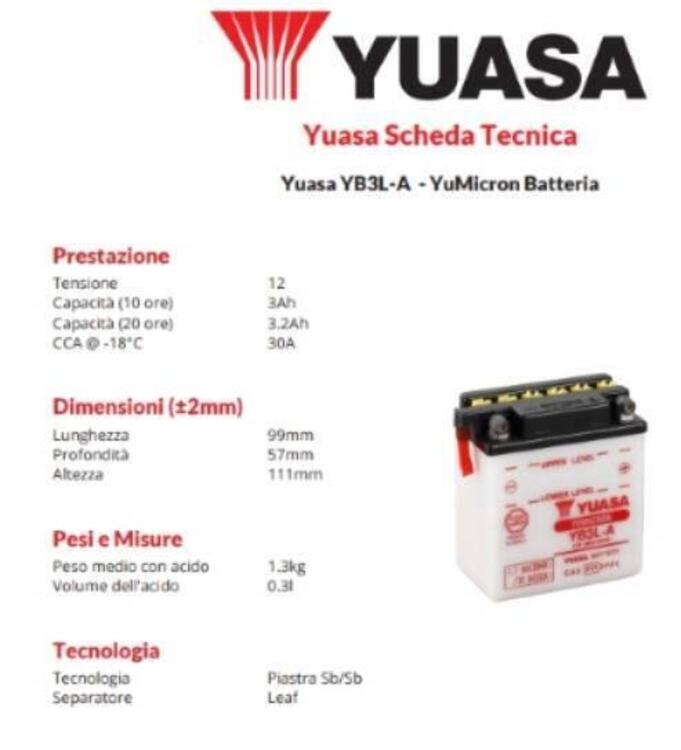 BATTERIA YUASA YB3L-A (2)