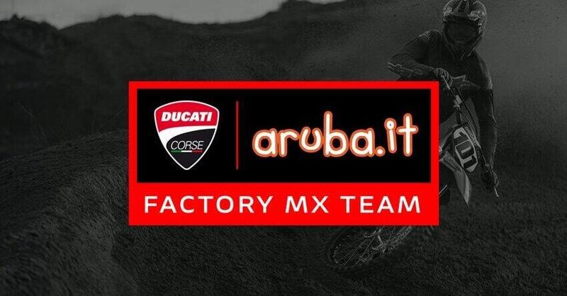 Aruba.it sar&agrave; title sponsor di Ducati nel Mondiale Motocross MXGP