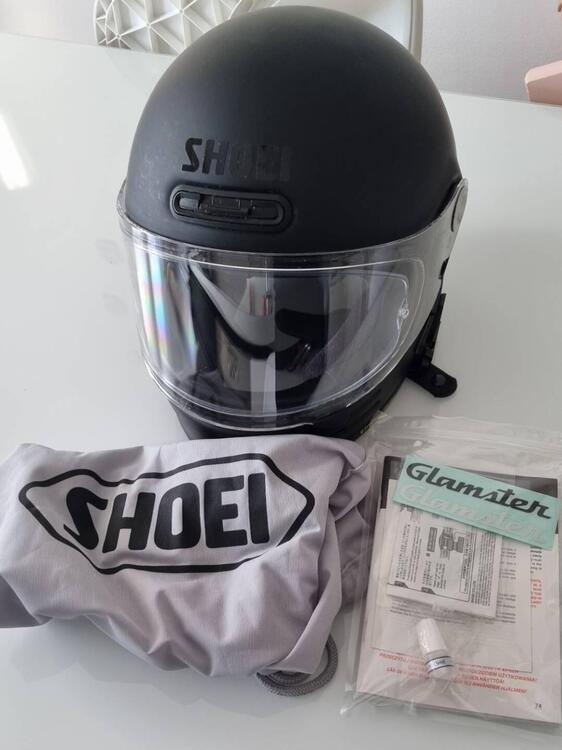 Shoei Glamster Nero Opaco Tg L