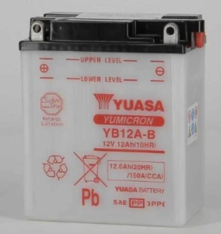 BATTERIA YUASA YB12A-B