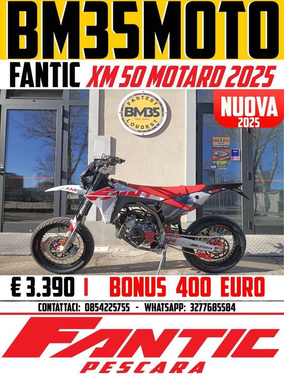 Fantic Motor XM 50 Motard Performance 2T (2023 - 24)