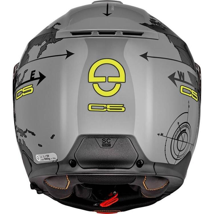 CASCO SCHUBERTH C5 GLOBE GREY Schuberth Helmets (5)