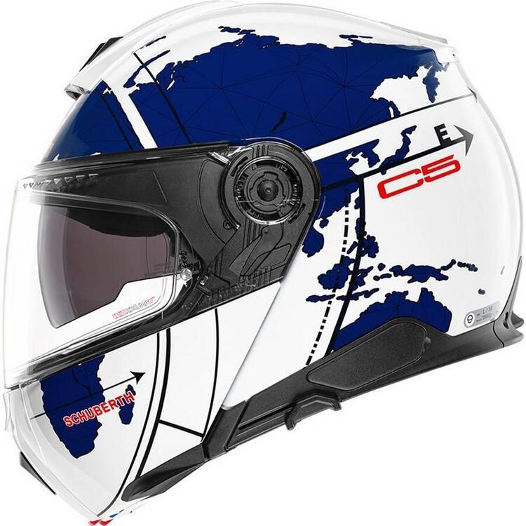 CASCO SCHUBERTH C5 GLOBE BLUE Schuberth Helmets (2)
