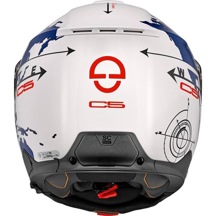CASCO SCHUBERTH C5 GLOBE BLUE Schuberth Helmets (5)