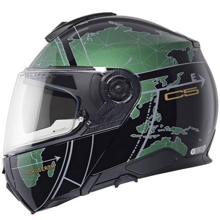 CASCO SCHUBERTH C5 GLOBE VERDE Schuberth Helmets (2)