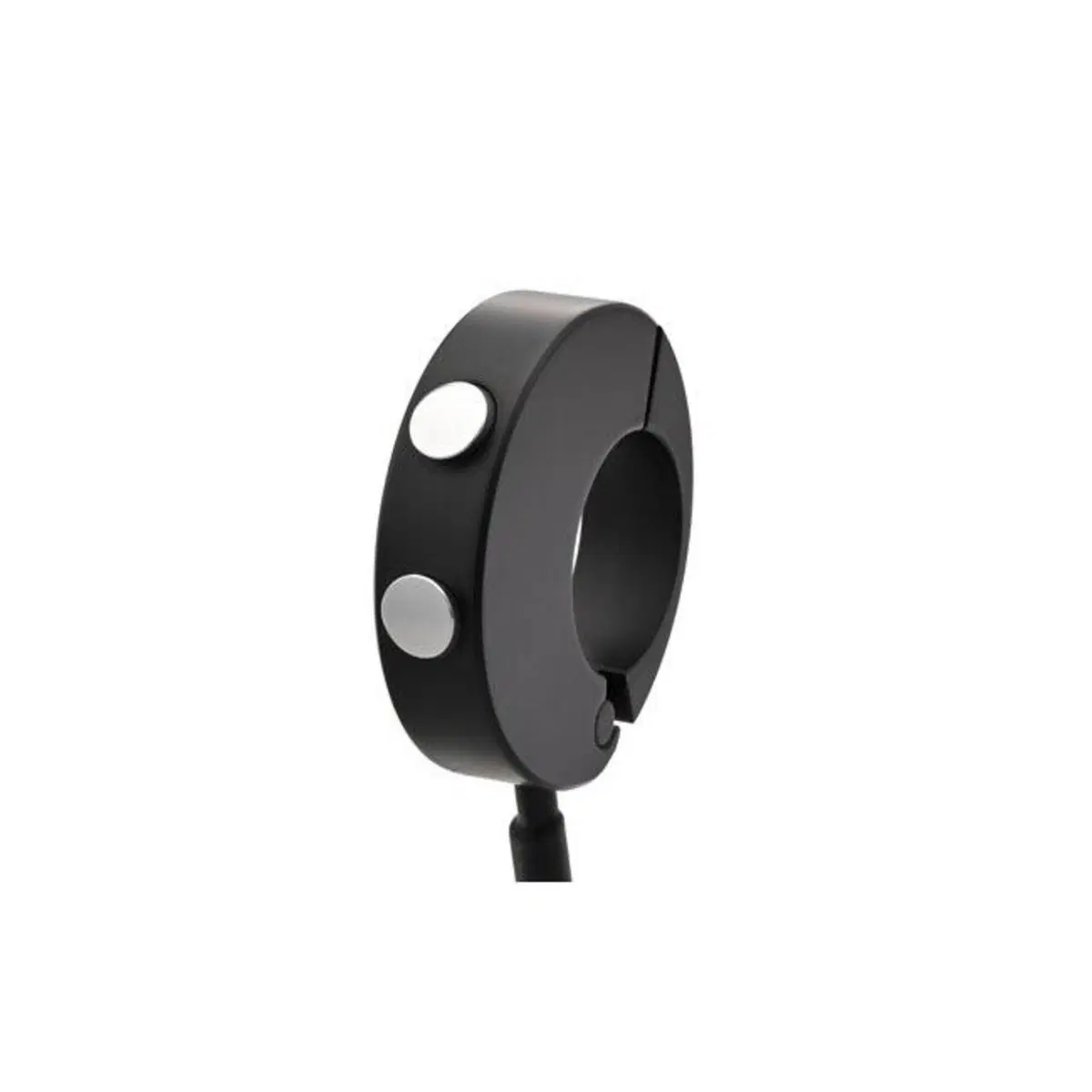 Blocchetto nero con 2 pulsanti per manubri da 22 ( 