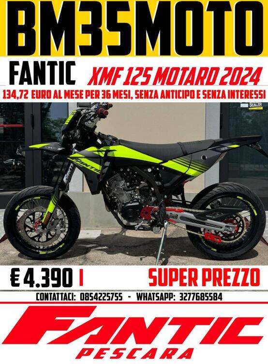 Fantic Motor XMF 125 Motard Performance 4T (2023 - 24)