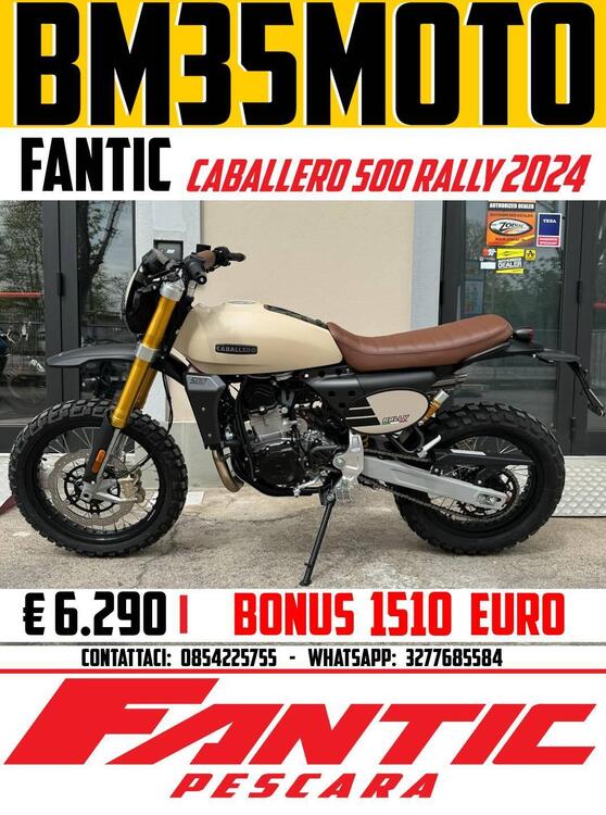 Fantic Motor Caballero 500 Rally (2024)