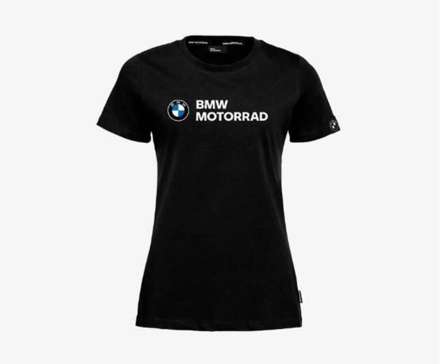 T-Shirt BMW Motorrad Donna Nero