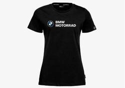 T-Shirt BMW Motorrad Donna Nero