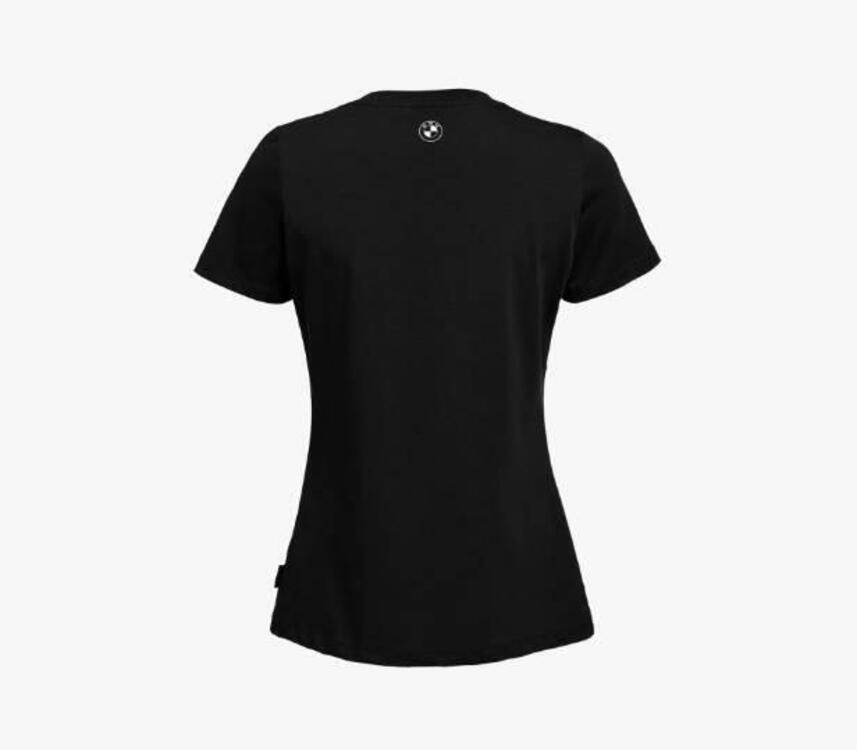 T-Shirt BMW Motorrad Donna Nero (2)