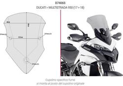 PARABREZZA FUME’ GIVI D7406S – DUCATI Multistrada