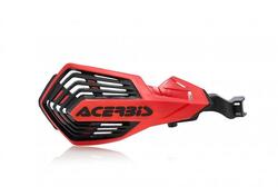 Coppia paramani cross Acerbis K-Future Rosso Nero