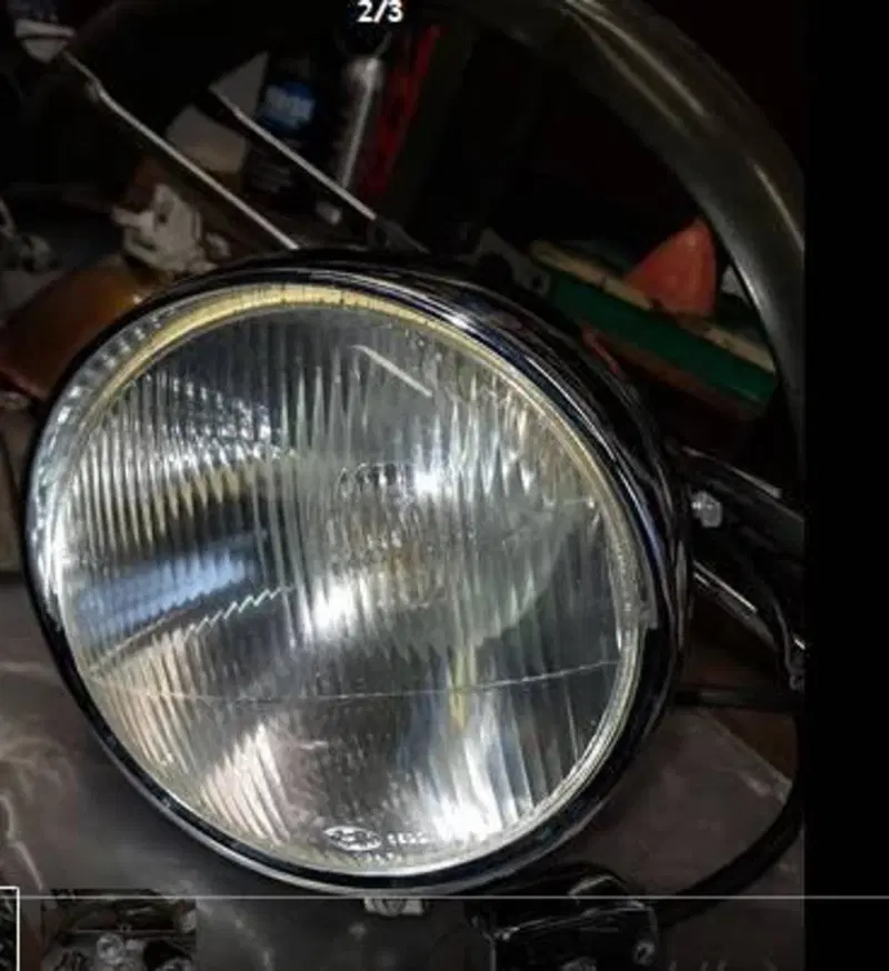 FANALE ANTERIORE NUOVO FALCONE MILITARE Moto Guzzi