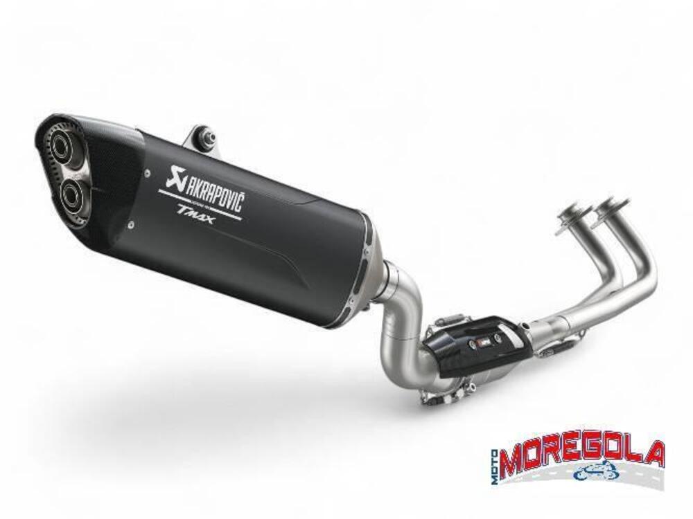 AKRAPOVIC by Yamaha Scarico E5 Nero T-MAX 560