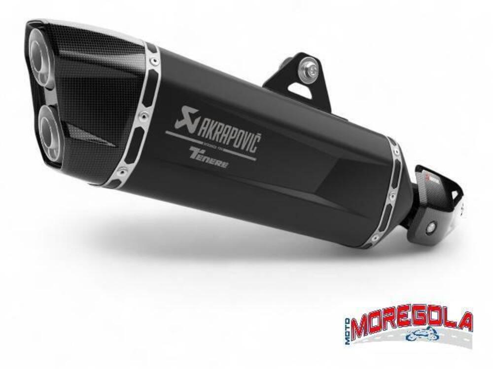 AKRAPOVIC by Yamaha Terminale SLIP-ON Nero Ténéré