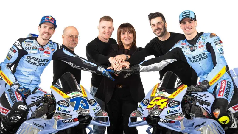 MotoGP 2025. Presentazione team Gresini - LIVE