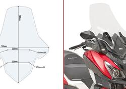 Parabrezza alto Givi 7056DT per SYM