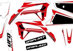 Kit grafica Ufo Apodis per Honda Bianco UFO 