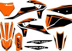 Kit grafica Ufo Apodis per Ktm Arancione UFO 