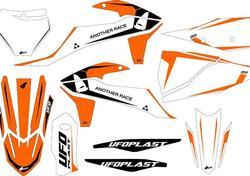 Kit grafica Ufo Tecna per Ktm oem UFO 