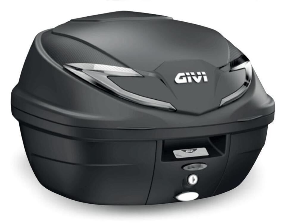 Bauletto Givi B360NT2 Nero con catadiottro Fumè 36