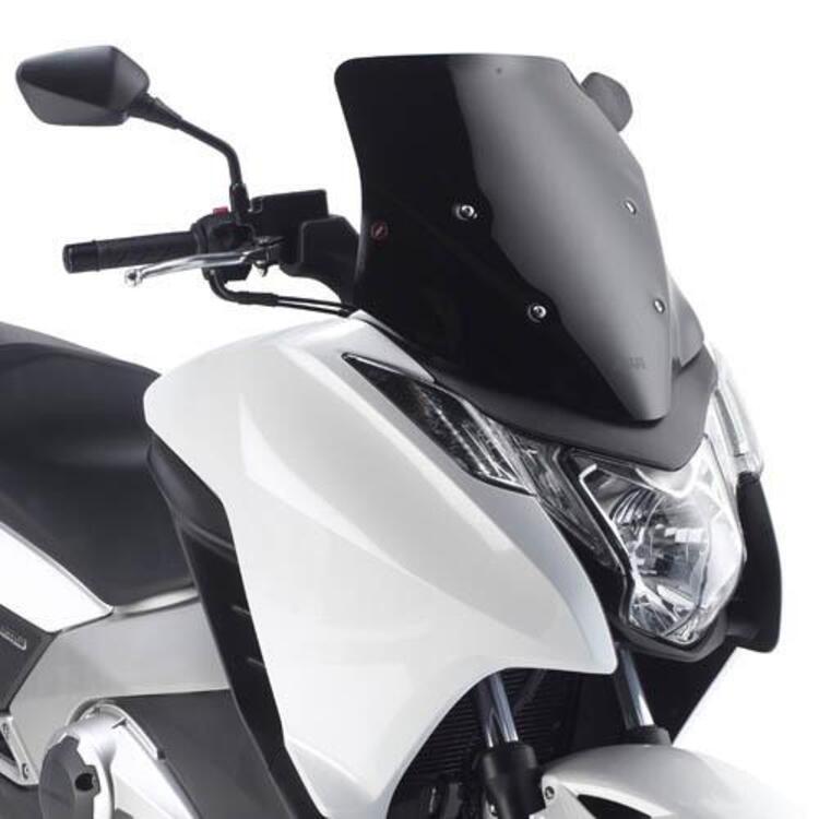 GIVI D1109B Parabrezza basso e sportivo nero lucid