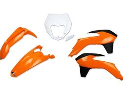 Kit plastiche moto UFO Ktm EXC 125 04-16 colore or 